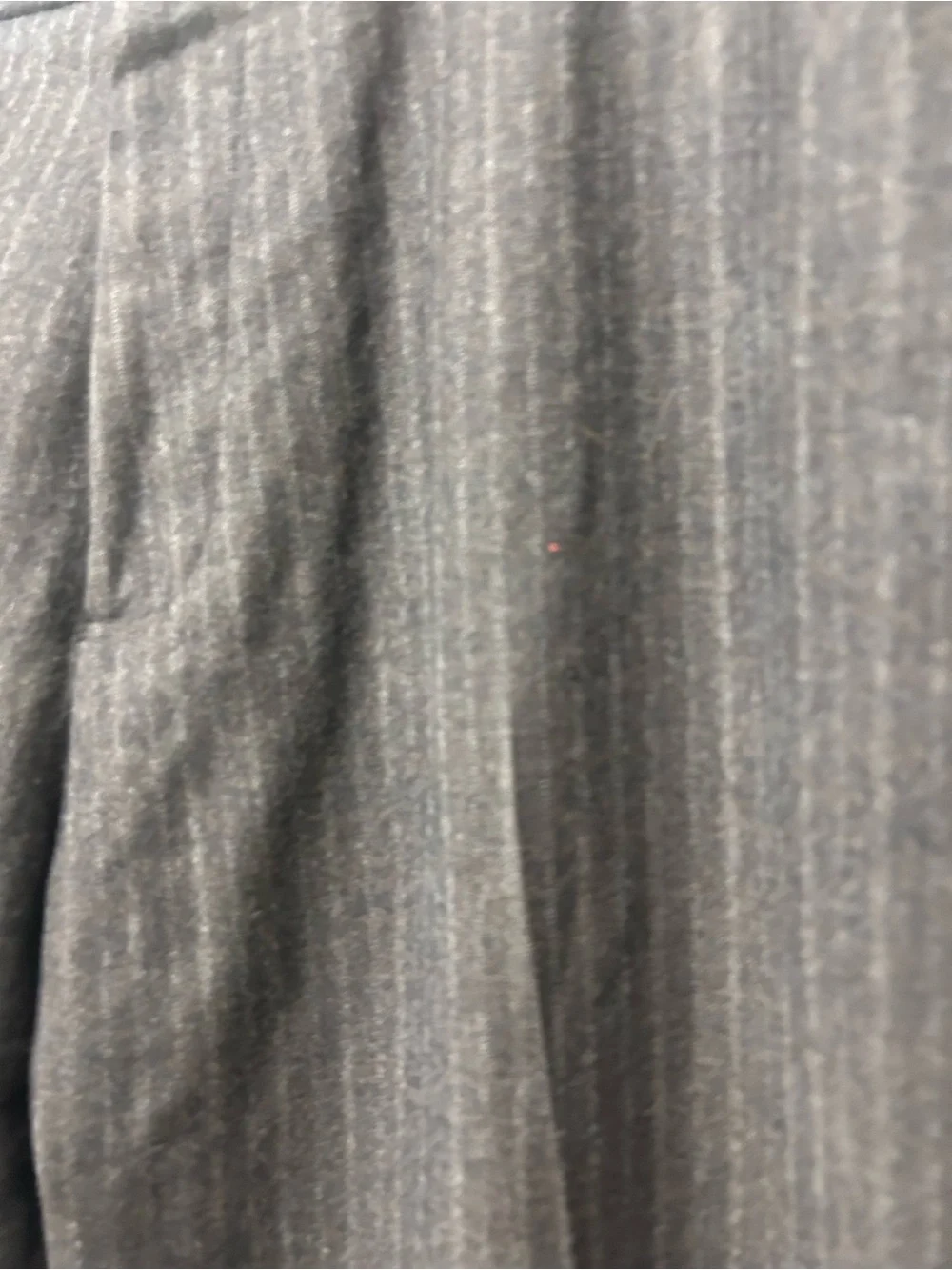 Banana Republic Men's Dark Gray Pinstripe Dress Pants